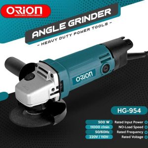 Mesin Gerinda Tangan Angle Grinder Orion HG-954 500 Watt Electric Angle Grinder 4" inch Orion