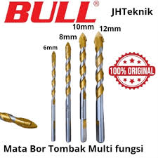 Mata Bor Keramik Multifungsi 6mm-12mm Tembus Kayu Beton Logam Kuat Tahan Lama Anti Patah