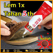 60ml lem perbaikan sepatu tahan air lem perbaikan sol perekat kuat, cocok untuk semua jenis sepatu cod