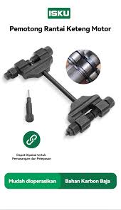 isku motorcycle chain cutter tool - alat potong rantai keteng motor, kit tool bengkel untuk bongkar pasang