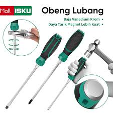 isku obeng ketok magnet philips dan plus obeng ph2x160mm tip magnetic multifungsi screwdriver
