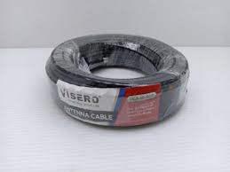 visero kabel antena tv led tabung 10,15,20 meter - antenna cable konektor - 15 meter