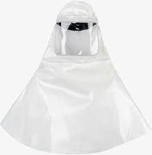 lakeland chemmax 2 ct2shdo2 - hood safety kepalawajah tahan zat kimia berbahaya putih