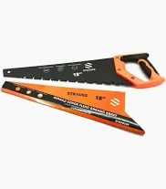 strauss gergaji gorok flexo potong kayu 18 inch gagang karet - hand saw handsaw rubber handle