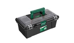 isku tool box mini 12 inch kotak perkakas bahan plastik 30x14x12cm pp tebal tool box rumah tangga