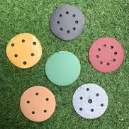 amplas bulat 5 inch velcro / amplas bulat tempel