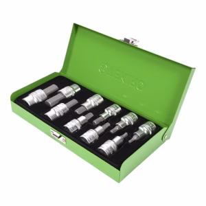 tekiro sc-hb0638 mata sok L set 11 pcs 1/2 inch - kunci hex bit socket sock soket