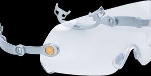 kacamata safety delta plus fuego - clear lens untuk helm safety