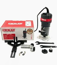 doliz bae47 wood trimmer 470 watt - mesin profil kayu serut router ruter