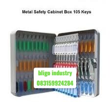 Wall Mount Safe Security Cabinet Box 105 Keys - Kotak Tempat Kunci