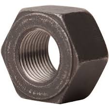 baja hitam 2H Hex Nut 1-1/2" ( mur hexagon baja ASTM A194)