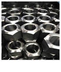 baja hitam 2H hex nut 1-1/4" (mur hexagon baja ASTM A194)