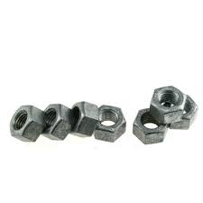 baja hitam 2H hex nut 1-1/8" ( mur hexagon baja ASTM A194)