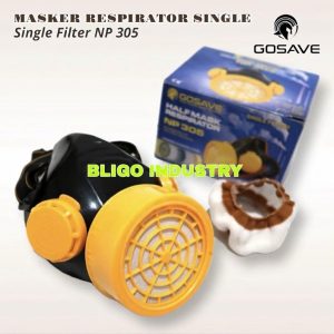 Masker Respirator NP 305 Single Filter RC 203 Anti Asap Debu Chemical