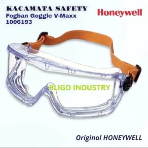 kacamata safety honeywell foghan vmaxx google glasses