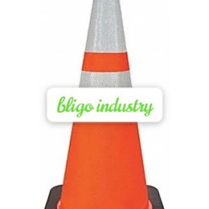 traffic cone 75cm lentur kerucut traffic safety