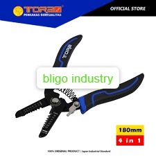 tora tang kupas kabel 4 in 1 wire stripper 180 mm