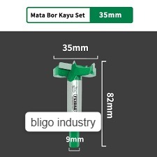 feibao mata bor pelubang kayu 15mm-60mm pisau bor super tajam tahan lama kualitas premium