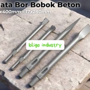feibao mata bor beton bobok 12x150mm - 30x400mm bentuk bulat persegi bentuk 6 sisi ujung tajam/lebar
