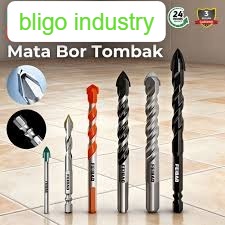 feibao mata bor keramik multifungsi 6-12mm tembus kayu beton logam kuat tahan lama anti patah